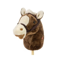 Hobby Horse Koń na kiju Dark Brown Milly Mally 6088 konik na patyku