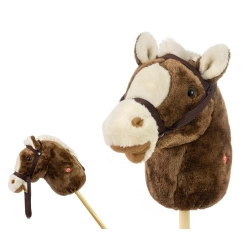 Hobby Horse Koń na kiju Dark Brown Milly Mally 6088 konik na patyku