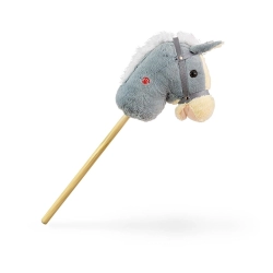 Hobby Horse Koń na kiju Grey Milly Mally 6089 konik na patyku