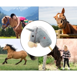 Hobby Horse Koń na kiju Grey Milly Mally 6089 konik na patyku