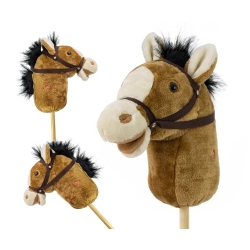 Hobby Horse Koń na kiju Light Brown Milly Mally 6087 konik na patyku