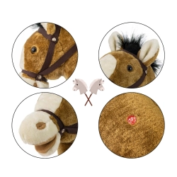 Hobby Horse Koń na kiju Light Brown Milly Mally 6087 konik na patyku