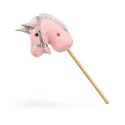 Hobby Horse Koń na kiju Light Pink Milly Mally 6084 konik na patyku