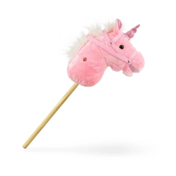 Hobby Horse Koń na kiju Pink Milly Mally 6085 konik na patyku