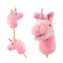 Hobby Horse Koń na kiju Pink Milly Mally 6085 konik na patyku