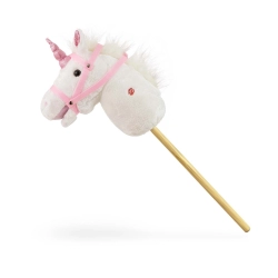 Hobby Horse Koń na kiju White Milly Mally 6086 konik na patyku