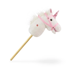 Hobby Horse Koń na kiju White Milly Mally 6086 konik na patyku