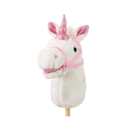 Hobby Horse Koń na kiju White Milly Mally 6086 konik na patyku