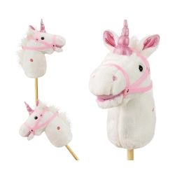 Hobby Horse Koń na kiju White Milly Mally 6086 konik na patyku