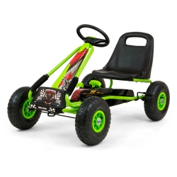 Milly Mally gokart na pedały THOR Green pojazd dla dziecka