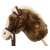 Hobby Horse Koń na kiju Dark Brown Milly Mally 6088 konik na patyku