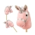 Hobby Horse Koń na kiju Light Pink Milly Mally 6084 konik na patyku