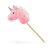 Hobby Horse Koń na kiju Pink Milly Mally 6085 konik na patyku