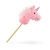 Hobby Horse Koń na kiju Pink Milly Mally 6085 konik na patyku