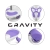 Jeździk grawitacyjny Gravity White Purple pojazd dla dziecka firmy Milly Mally