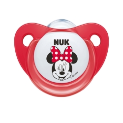 NUK silikonowy smoczek uspokajający Trendline DISNEY Myszka Minnie Mouse rozmiar 2 (6-18 miesięcy) 736213