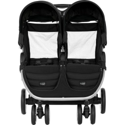 B-Agile Double Cosmos Black wózek dziecięcy spacerowy dla bliźniąt Britax Romer