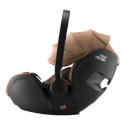 Baby-Safe PRO Warm Caramel LUX Collection fotelik samochodowy Britax-Romer nosidełko dla dziecka 0-13 kg