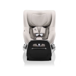 DUALFIX Pro Lux Soft Taupe obrotowy fotelik samochodowy RWF i-Size Britax Romer dla dziecka do 19 kg