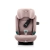 AdvansaFix PRO Style Dusty Rose fotelik samochodowy Britax Romer od 15 m-ca do 12 lat, 76-150 cm