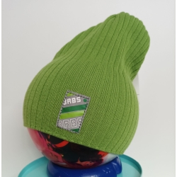 Czapka dziecięca bawełniana Barbaras zielona czapeczka dla dziecka na obwód głowy 50-52 cm