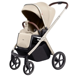 Carrello VECTOR CRL-6550 Seashell Beige uniwersalny wózek dla dziecka 2w1 głęboko-spacerowy