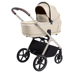 Carrello VECTOR CRL-6550 Seashell Beige uniwersalny wózek dla dziecka 2w1 głęboko-spacerowy