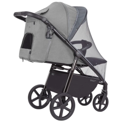 Carrello BRAVO Plus 2024 Mist Grey CRL-5515 wózek dziecięcy spacerowy do 22 kg