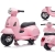 Scooter Piaggio Vespa Pudrowy Róż pojazd akumulatorowy jeździk skuter z napędem elektrycznym Sun Baby J04.003.1.2