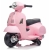 Scooter Piaggio Vespa Pudrowy Róż pojazd akumulatorowy jeździk skuter z napędem elektrycznym Sun Baby J04.003.1.2