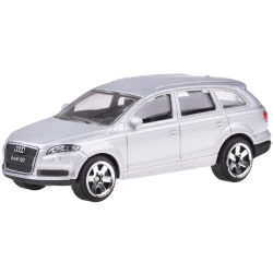 Metalowe autko licencjonowane Audi Q7 1:64 resorówka resorak ZA5058