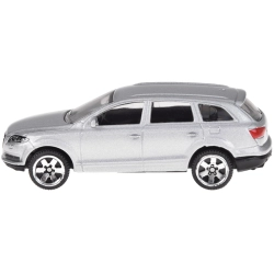 Metalowe autko licencjonowane Audi Q7 1:64 resorówka resorak ZA5058