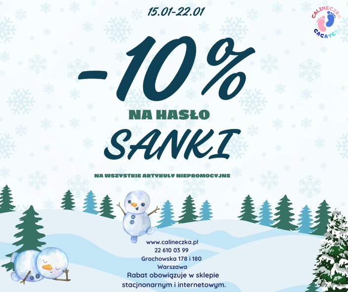 SANKI Rabat -10% na zakupy